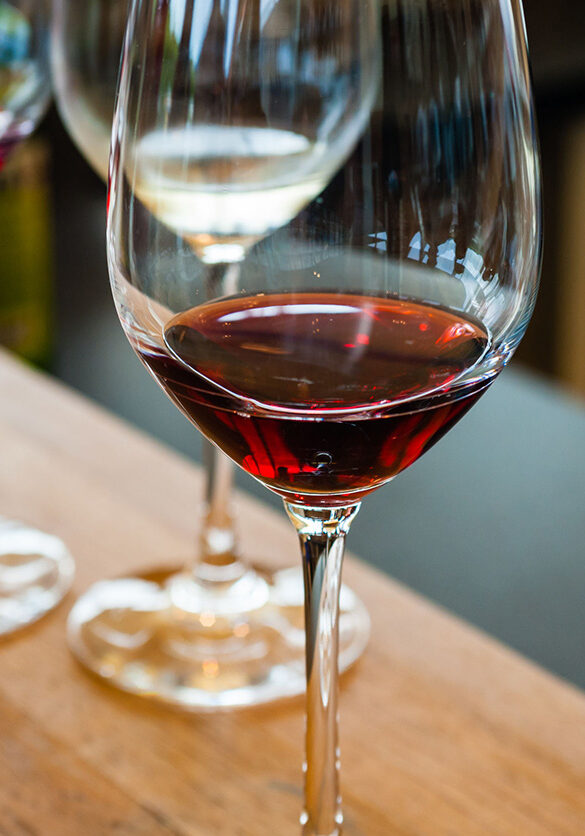 verre de vin rouge italien